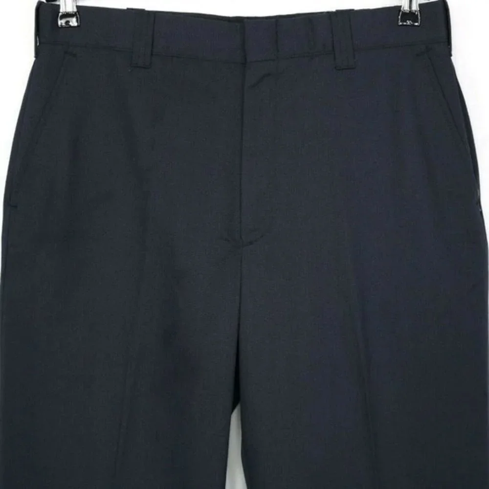 Flying Cross Fechheimer Mens Uniform Work‎ Pants Blue Unhemmed 34
